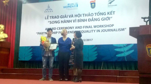 Trao giải cuộc thi tìm kiếm sản phẩm truyền thông ‘Song hành vì bình đẳng giới’