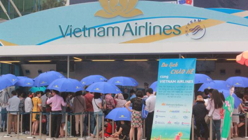 Hàng nghìn vé máy bay giá rẻ được chào bán tại Hội chợ du lịch quốc tế VITM 2017