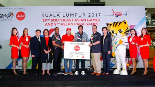 AirAsia Nhà Tài Trợ Chính Thức Của Đại Hội Thể Thao Diễn Ra Tại Kuala Lumpur