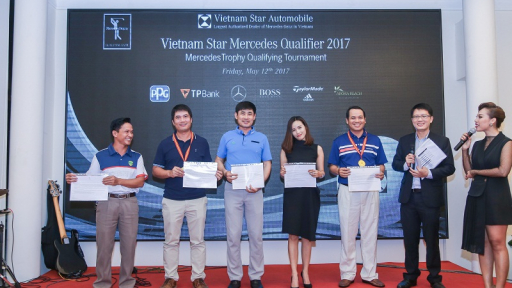 10 golfer tiến vào chung kết Mercedestrophy 2017
