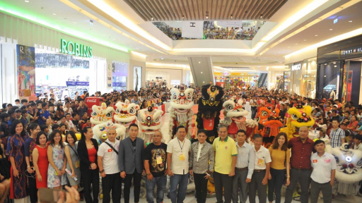 Giải Lân Sư Rồng tranh cúp Crescent Mall lần 3 đã khởi động