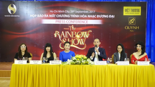 Chuỗi hoà nhạc 'Sắc cầu vồng' ra mắt làng nhạc Việt