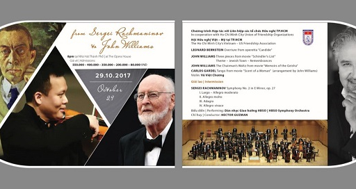 Đêm nhạc “Từ Sergei Rachmaninov đến John Williams”