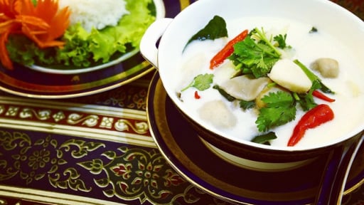 Tom Kha Scallop – Sự biến ảo đầy quyến rũ từ thảo mộc