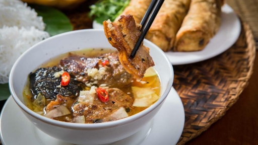 Bún chả - “Đại sứ” ẩm thực Việt Nam khuấy đảo Taste Atlas