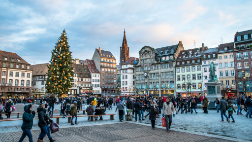 Mùa tuyết rơi, dừng chân nơi Strasbourg
