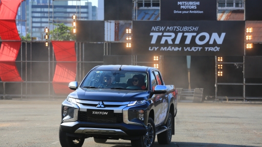 Uy mãnh vượt trội từ Mitsubishi Triton