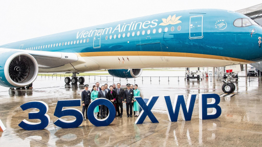 Vietnam Airlines có trọn bộ A350-900XWB