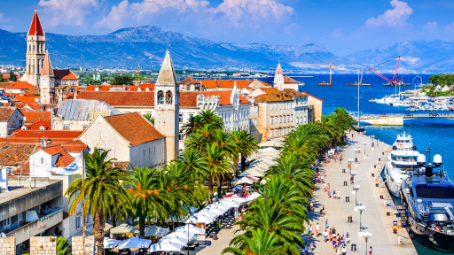 Những mảng xanh hút mắt ở Croatia