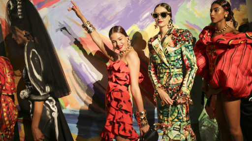 Khi Moschino 'đưa' Picasso lên sàn diễn