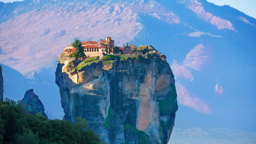 Ngẩn ngơ với tu viện Meteora Hy Lạp