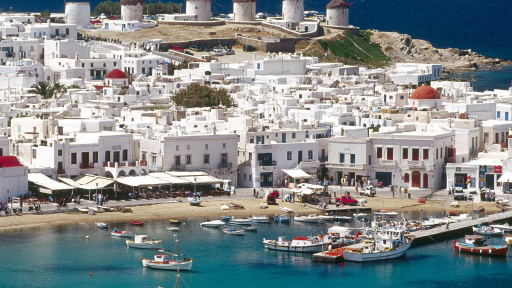 Nghỉ hè sang chảnh ở Mykonos