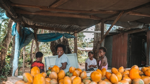 Đón bình minh ở Fiji