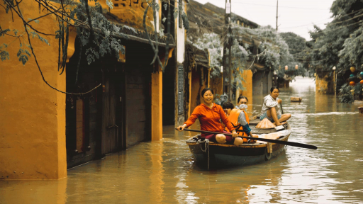 Hội An sau mưa, trời lại sáng