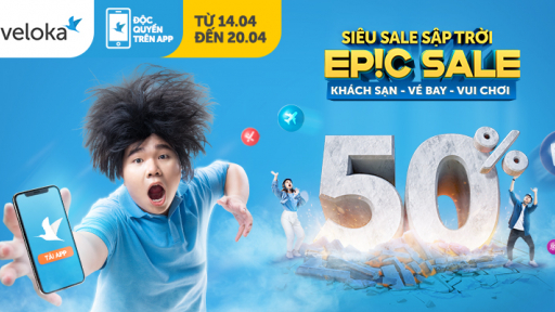 Traveloka tung nhiều khuyến mại đến 50%