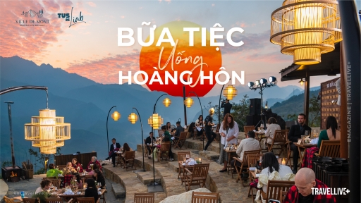 Nhà hàng độc đáo trên đỉnh núi 1600m