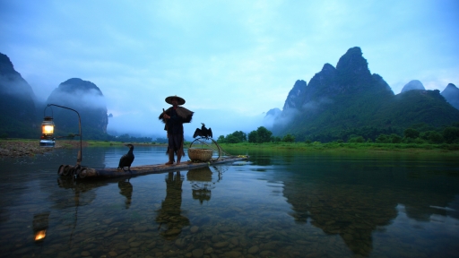 Di sản văn hóa độc đáo của Lệ Giang - Nghề bắt cá bằng 'thợ săn' đặc biệt