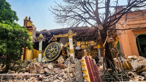 Động đất xóa sổ di sản hàng thế kỷ của Myanmar