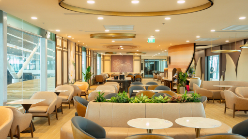Lotus Lounge tại T3 - Không gian phòng chờ thế hệ mới đậm dấu ấn văn hoá Việt