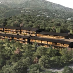 Khu nghỉ dưỡng núi sắp xuất hiện tại vùng đất Onsen thanh tịnh của Nhật Bản