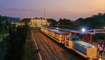 “Hành trình đêm Đà Lạt” độc đáo bởi sản phẩm xe lửa đêm của ngành đường sắt