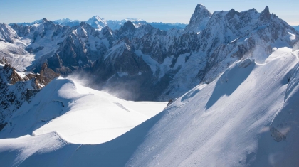 Vụ việc đáp máy bay trên núi Mont Blanc