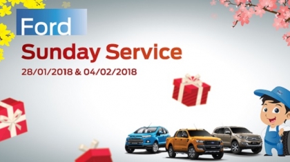 Ford Việt Nam ra mắt chương trình Ngày chủ nhật dịch vụ 