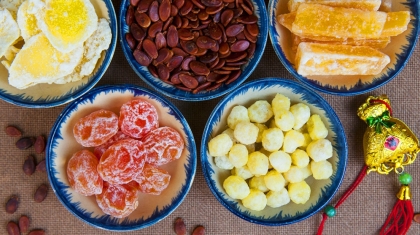 Mứt - Món khai vị truyền thống Tết Việt