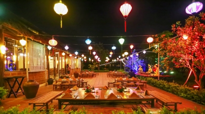 'Chợ quê làng tôi' tại Emeralda Ninh Binh Resort & Spa 