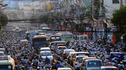 Đề xuất cấm xe máy vào trung tâm Sài Gòn