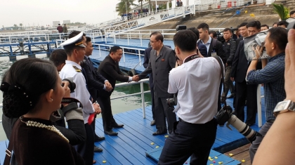 Đoàn cấp cao Triều Tiên thăm Hạ Long
