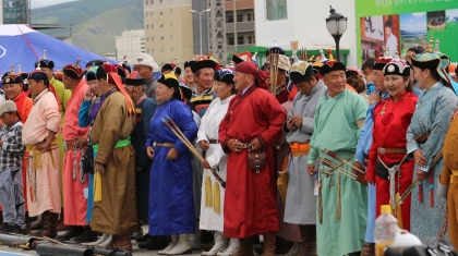 Lễ hội Naadam của người Mông Cổ