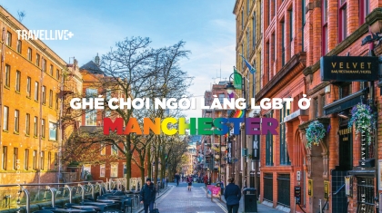 Ghé chơi ngôi làng LGBT ở Manchester