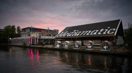 Quán ăn nhà kính đầy lãng mạn ở Hà Lan