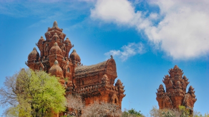 Cụm tháp Chăm đặc biệt ở Ninh Thuận