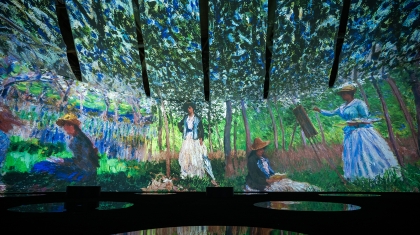 Đắm chìm trong thế giới tranh của Claude Monet