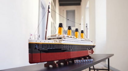 Lego ra mắt mô hình tàu Titanic với 9090 mảnh ghép