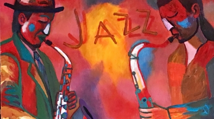 Nghe Jazz qua... tranh của Phạm Văn Bắc