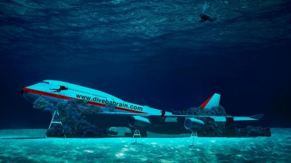 Từ xác máy bay trở thành du lịch mạo hiểm dưới nước