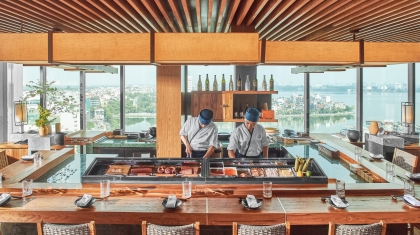 Mizũmi WestLake – Trải nghiệm ẩm thực Nhật Bản hiện đại từ trên cao