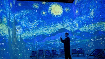Triển lãm nghệ thuật tương tác đa giác quan Van Gogh đầu tiên ra mắt khán giả tại Resort World Sentosa