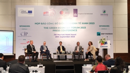 Diễn đàn Kinh tế xanh 2023: Nỗ lực hợp tác không ngừng giữa châu Âu và Việt Nam