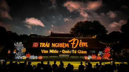 “Tinh hoa đạo học” của người Việt qua Tour Đêm Văn Miếu - Quốc Tử Giám
