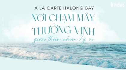 À La Carte Halong Bay – Nơi chạm mây thưởng vịnh giữa thiên nhiên kỳ vĩ