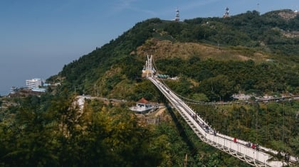 Thử thách bản thân khám phá cầu mây Taiping, Đài Loan