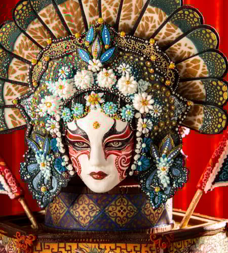 Bánh ngọt kể chuyện hát bội