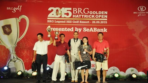 Trải nghiệm đầy khác biệt với 'BRG Golden Hattrick Open 2015'