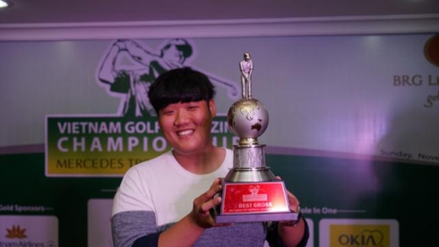 Golfer Kim Su Min vô địch giải VGM Championship 2016