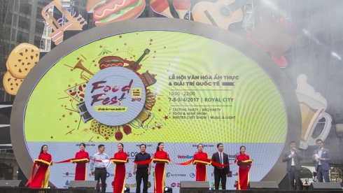 Khai mạc Lễ hội văn hóa ẩm thực và giải trí Quốc tế - Food Fest 2017