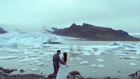 Clip cưới siêu lãng mạn ở Iceland